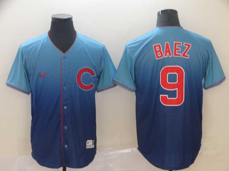 Cubs 9 Javier Baez Blue Drift Fashion Jerseys,We sell and wholesale Cubs 9 Javier Baez Blue Drift Fashion Jerseys on line form chian!